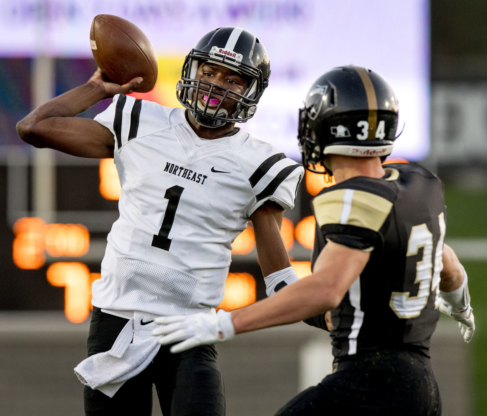 Lincoln Southeast vs. Lincoln Northeast, prep football, 10.18.18